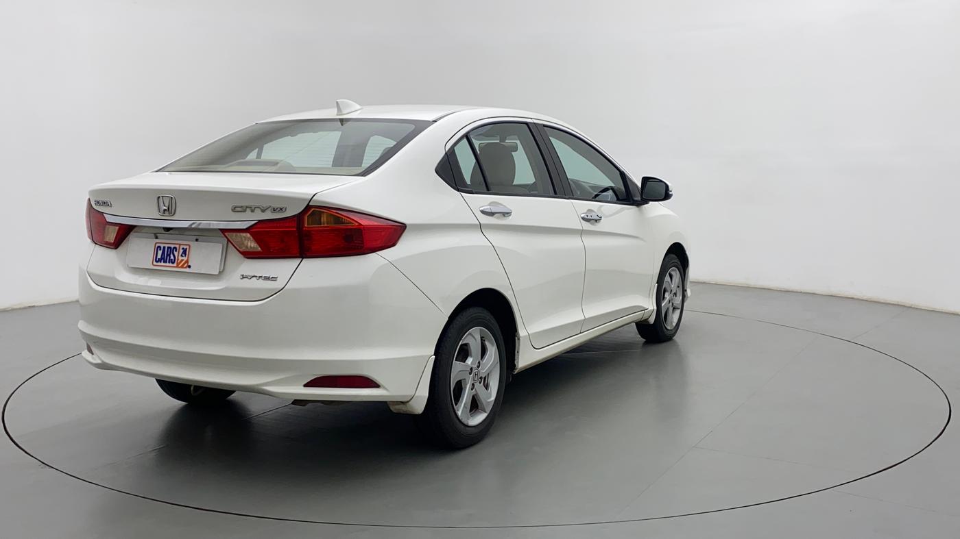 2015 Honda City VX CVT PETROL, Petrol, Automatic, 71,937 km, Right Back Diagonal