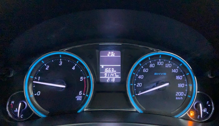 2016 Maruti Ciaz VDI+ SHVS, Diesel, Manual, 91,329 km, Odometer Image