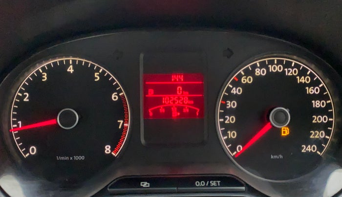 2013 Volkswagen Polo HIGHLINE1.2L, Petrol, Manual, 1,02,757 km, Odometer Image