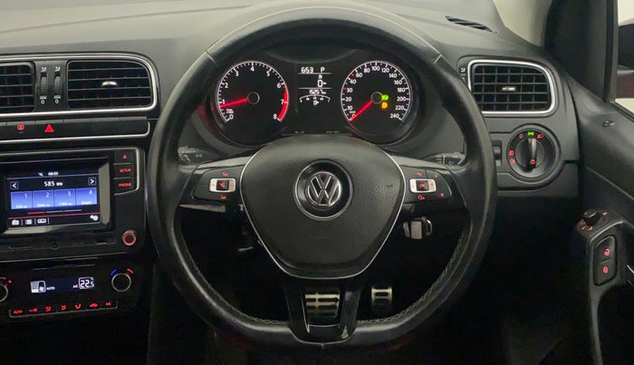 2016 Volkswagen Polo GT TSI AT, Petrol, Automatic, 15,450 km, Steering Wheel Close Up