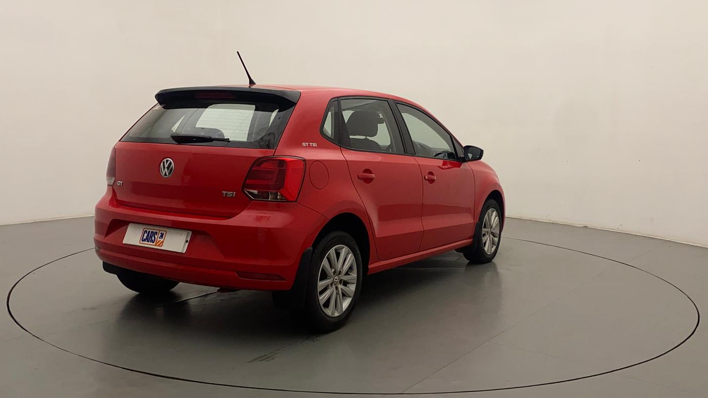 2016 Volkswagen Polo GT TSI AT, Petrol, Automatic, 15,450 km, Right Back Diagonal
