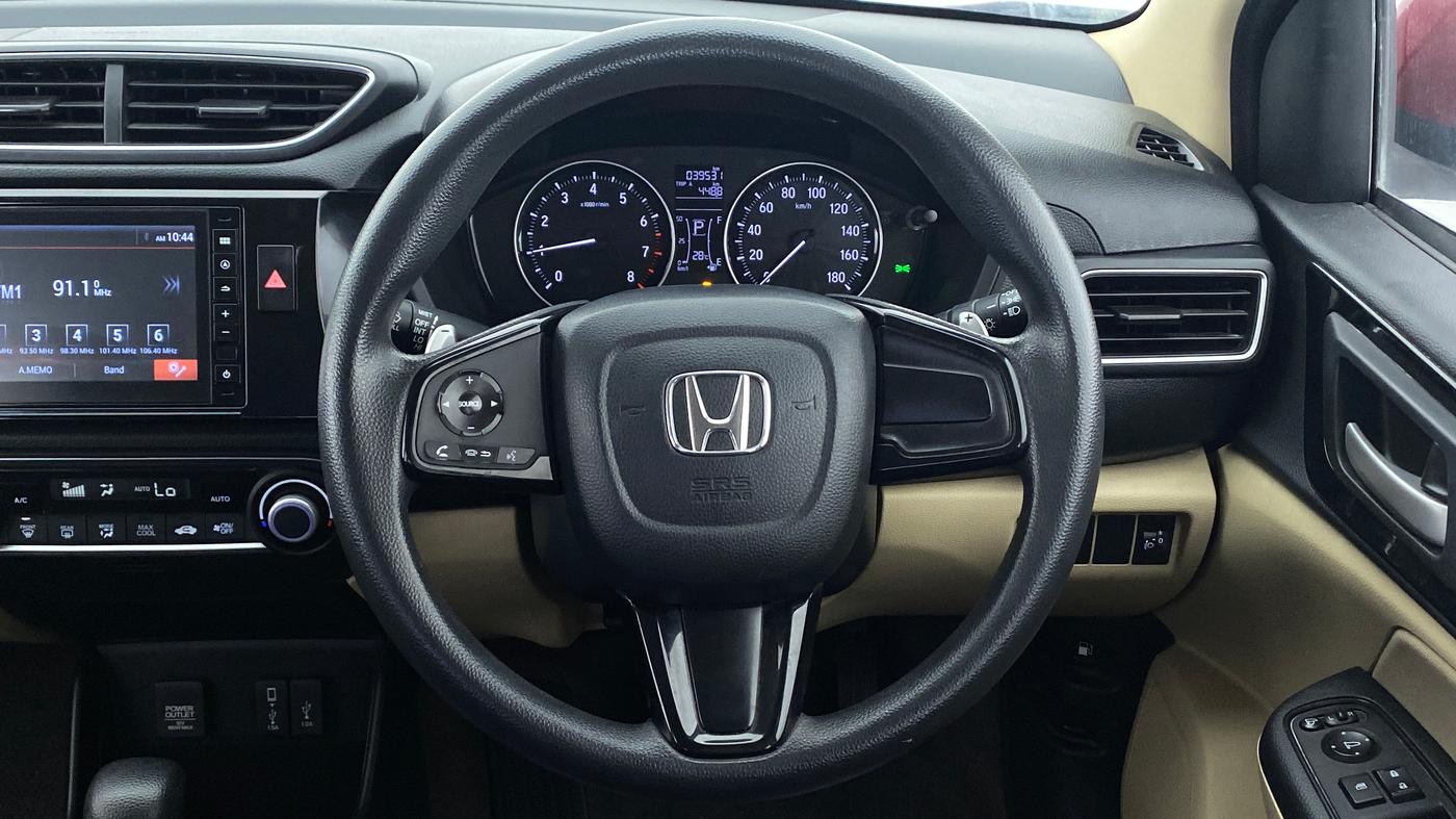 2019 Honda Amaze 1.2 VX CVT I VTEC, Petrol, Automatic, 39,719 km, Steering Wheel Close Up