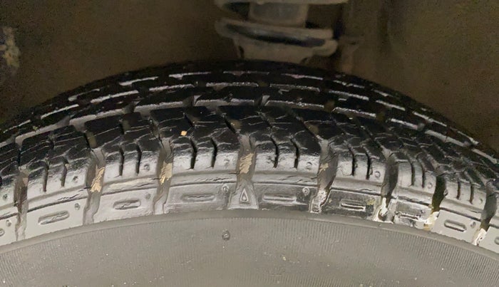 2016 Maruti Alto K10 VXI AMT, Petrol, Automatic, 22,453 km, Left Front Tyre Tread