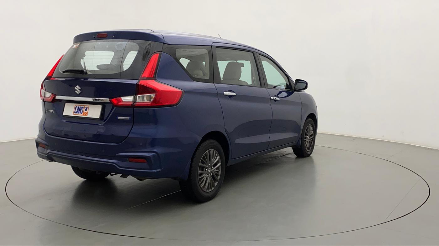 2019 Maruti Ertiga ZXI+ SHVS, Petrol, Manual, 75,175 km, Right Back Diagonal