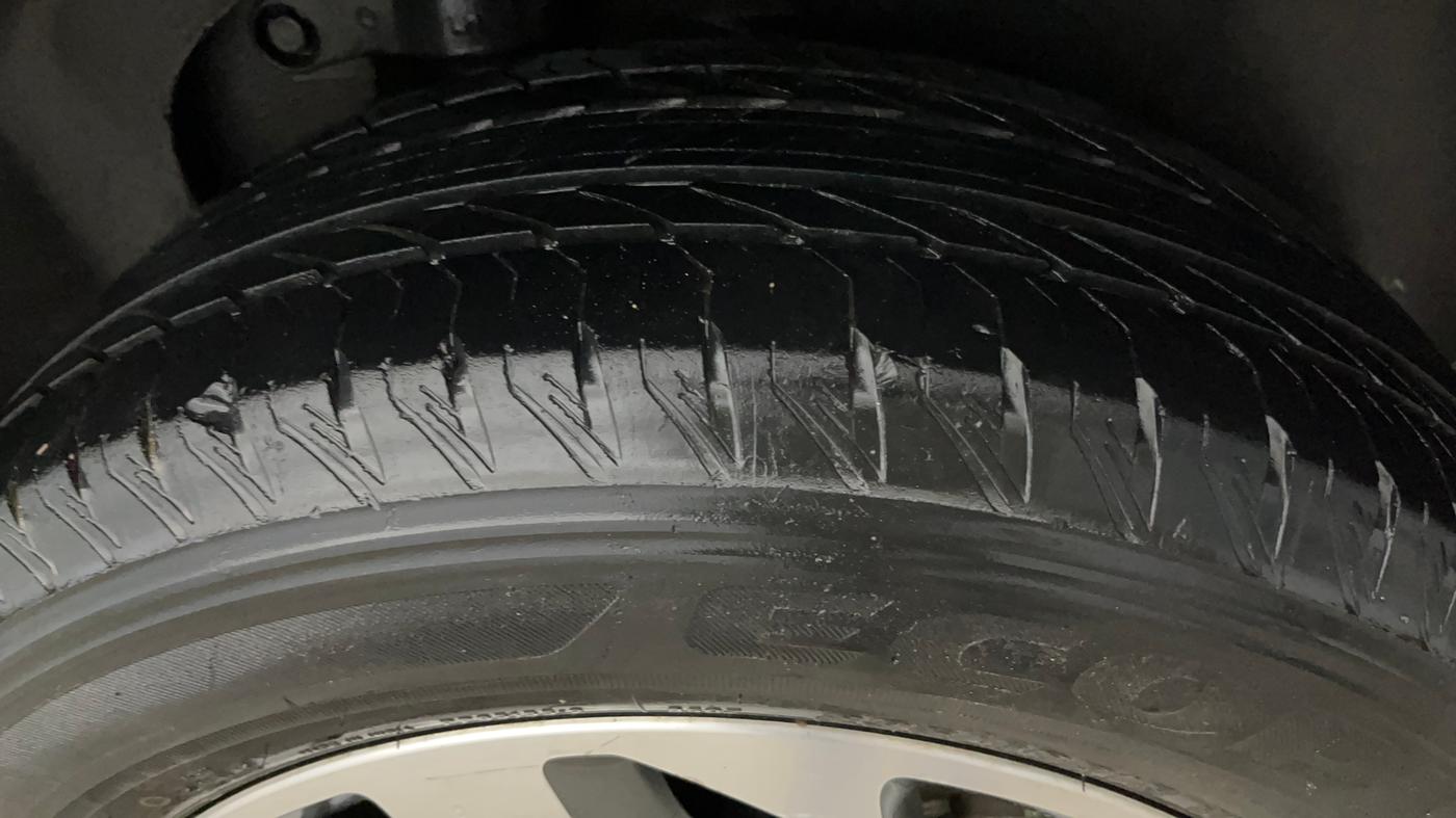 2021 Tata Safari XZA PLUS, Diesel, Automatic, 58,805 km, Left Rear Tyre Tread