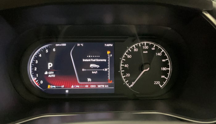 2021 Tata Safari XZA PLUS, Diesel, Automatic, 58,785 km, Odometer Image
