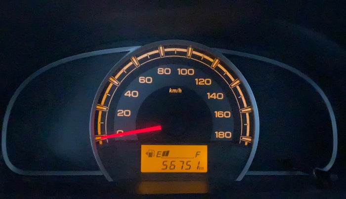 2017 Maruti Alto 800 LXI, Petrol, Manual, 56,747 km, Odometer Image