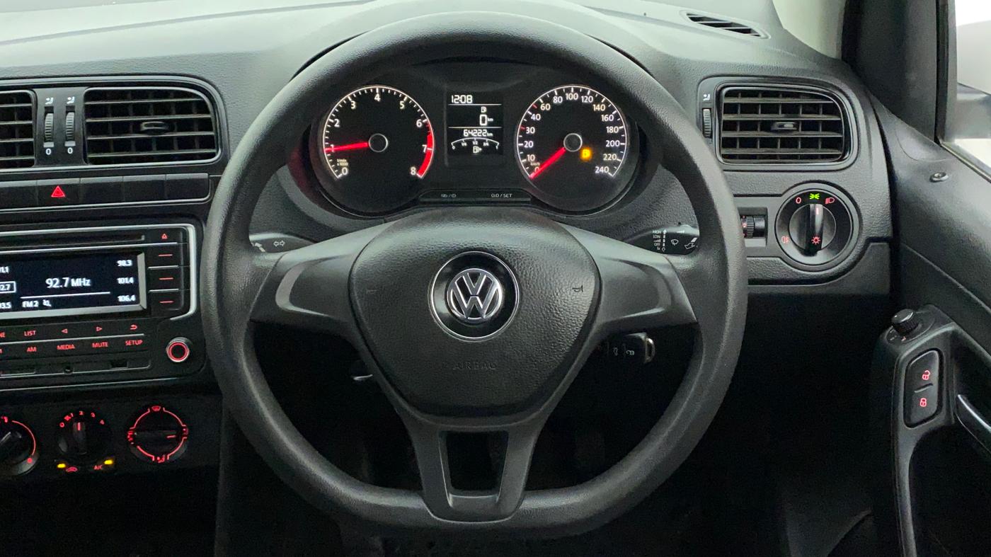 2019 Volkswagen Ameo COMFORTLINE 1.0L, Petrol, Manual, 64,401 km, Steering Wheel Close Up