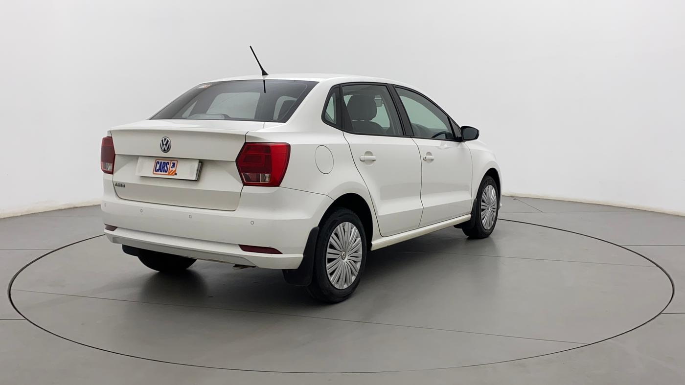 2019 Volkswagen Ameo COMFORTLINE 1.0L, Petrol, Manual, 64,401 km, Right Back Diagonal