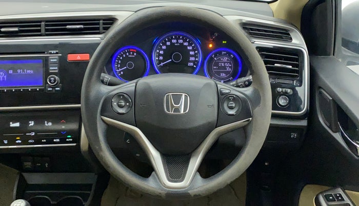2014 Honda City 1.5L I-VTEC V MT, Petrol, Manual, 76,263 km, Steering Wheel Close Up