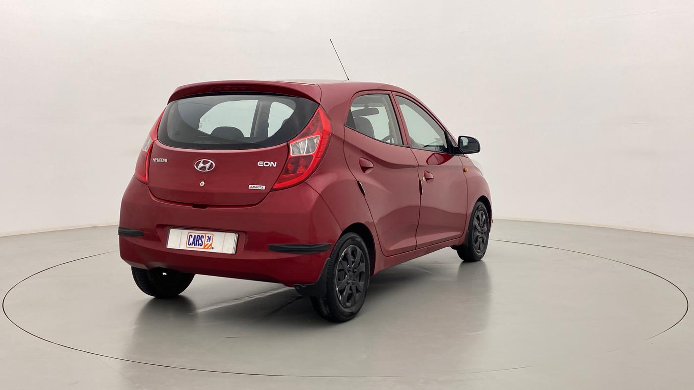 2014 Hyundai Eon SPORTZ, Petrol, Manual, 56,093 km, Right Back Diagonal