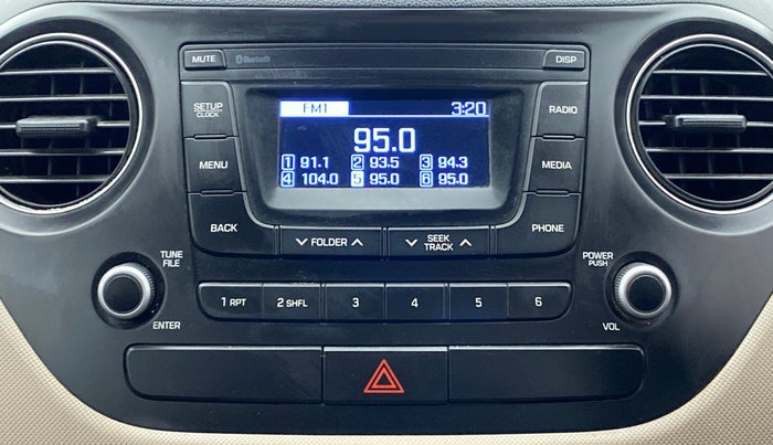 2018 Hyundai Xcent S 1.2, Petrol, Manual, 71,518 km, Infotainment System