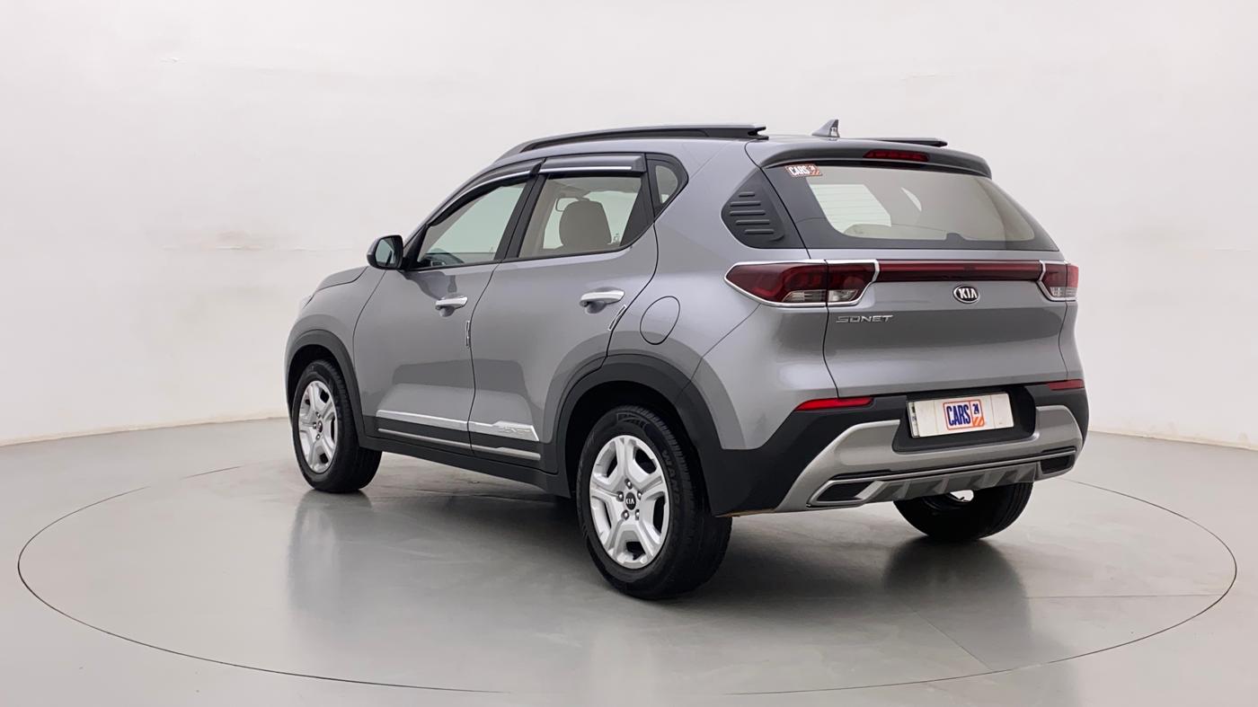 2020 KIA SONET HTX 1.5, Diesel, Manual, 27,126 km, Left Back Diagonal
