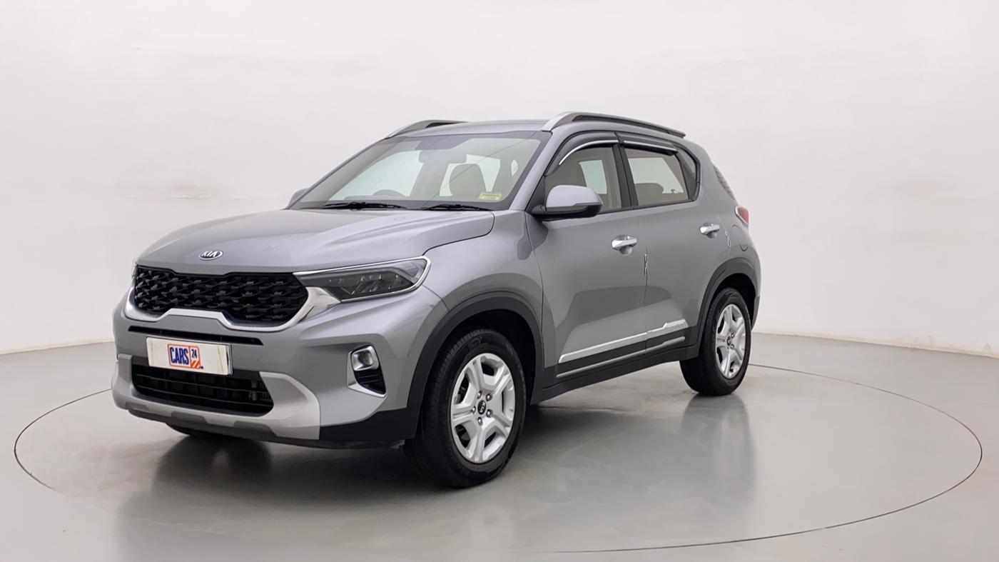 2020 KIA SONET HTX 1.5, Diesel, Manual, 27,126 km, Left Front Diagonal