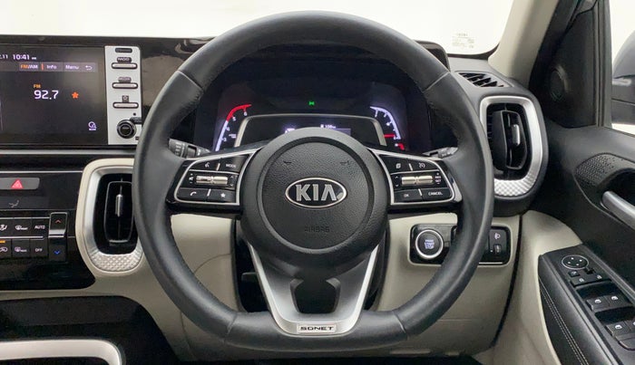 2020 KIA SONET HTX 1.5, Diesel, Manual, 27,126 km, Steering Wheel Close Up