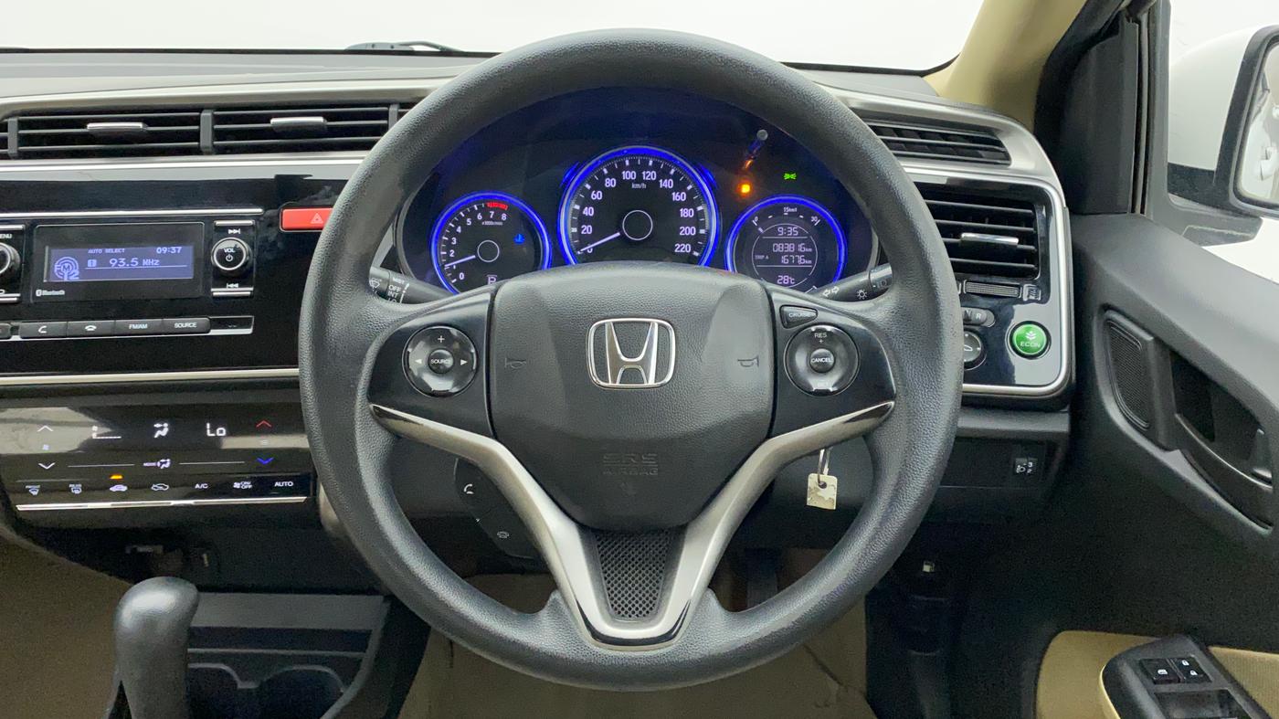 2015 Honda City 1.5L I-VTEC SV CVT, Petrol, Automatic, 83,816 km, Steering Wheel Close Up