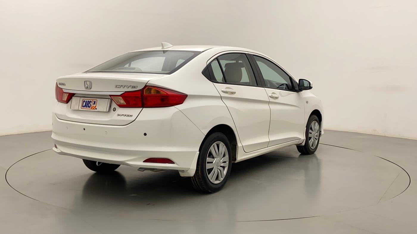 2015 Honda City 1.5L I-VTEC SV CVT, Petrol, Automatic, 83,816 km, Right Back Diagonal