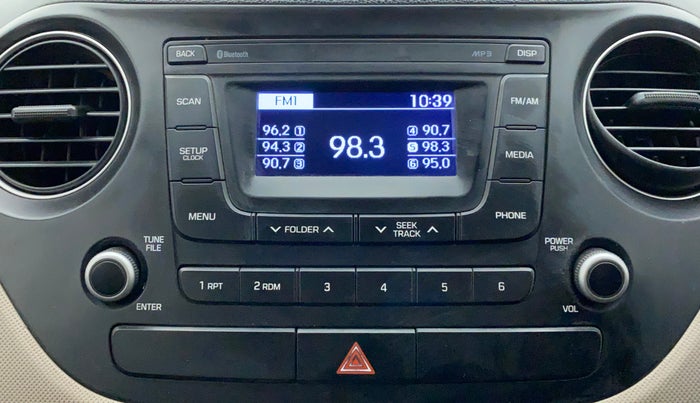 2016 Hyundai Grand i10 SPORTZ 1.1 CRDI, Diesel, Manual, 95,265 km, Infotainment System