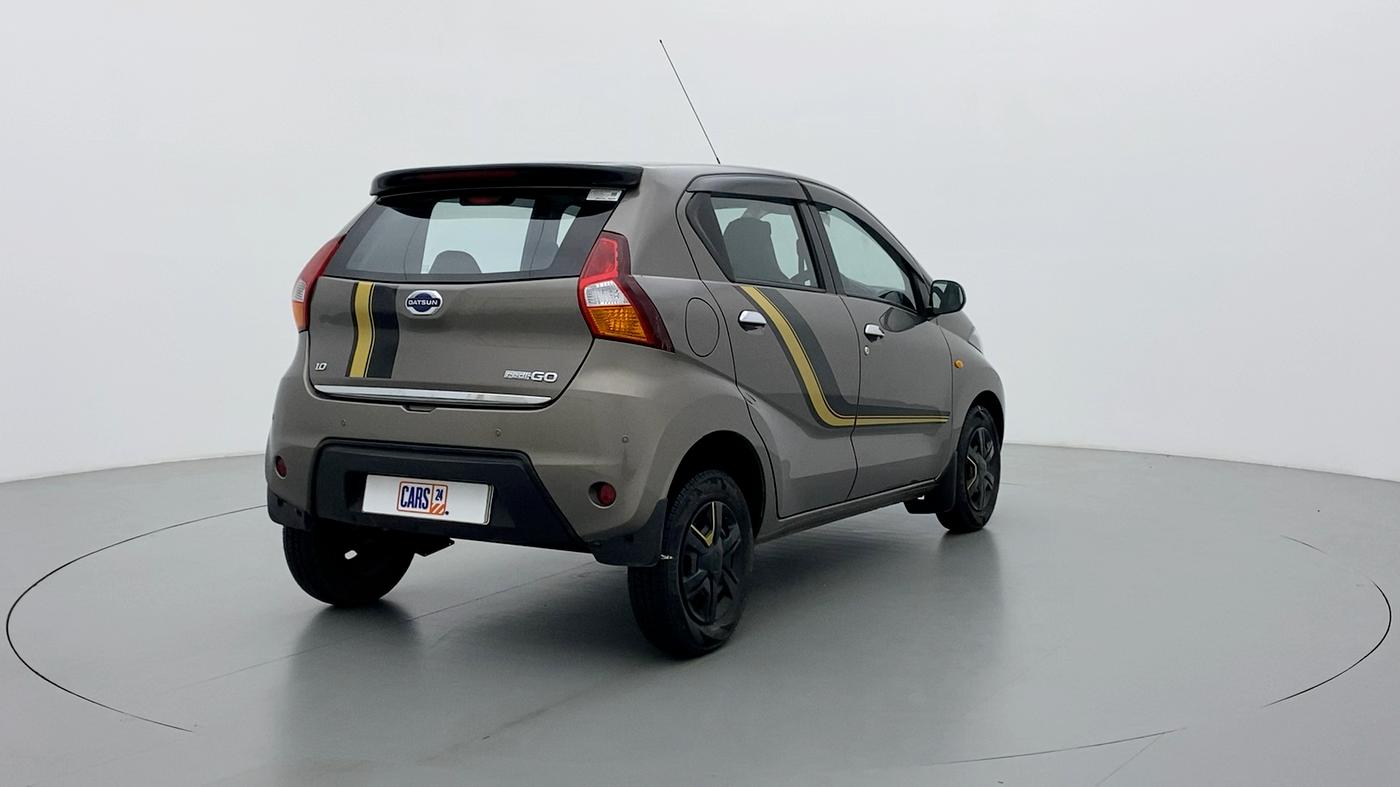 2017 Datsun Redi Go Gold 1.0, Petrol, Manual, 6,997 km, Right Back Diagonal