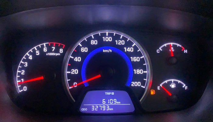 2018 Hyundai Grand i10 MAGNA 1.2 KAPPA VTVT, CNG, Manual, 33,023 km, Odometer Image