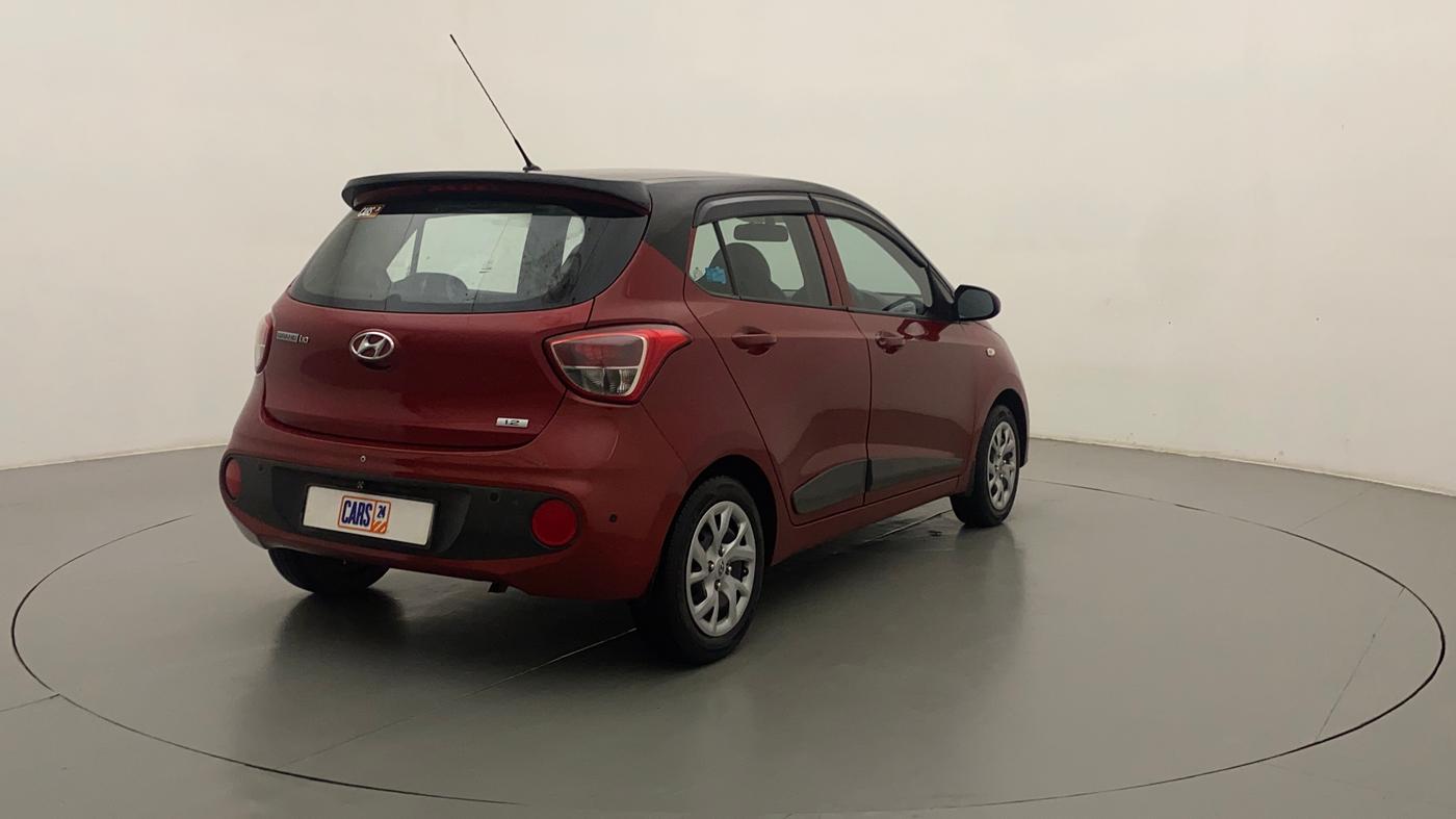 2018 Hyundai Grand i10 MAGNA 1.2 KAPPA VTVT, CNG, Manual, 33,023 km, Right Back Diagonal