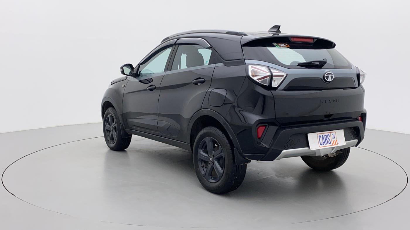 2022 Tata NEXON XZA PLUS (O) PETROL DARK EDITION, Petrol, Automatic, 8,139 km, Left Back Diagonal
