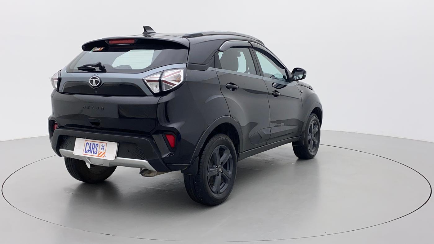 2022 Tata NEXON XZA PLUS (O) PETROL DARK EDITION, Petrol, Automatic, 8,139 km, Right Back Diagonal