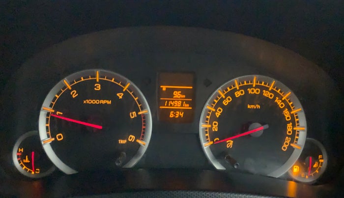 2012 Maruti Swift VDI, Diesel, Manual, 1,15,035 km, Odometer Image