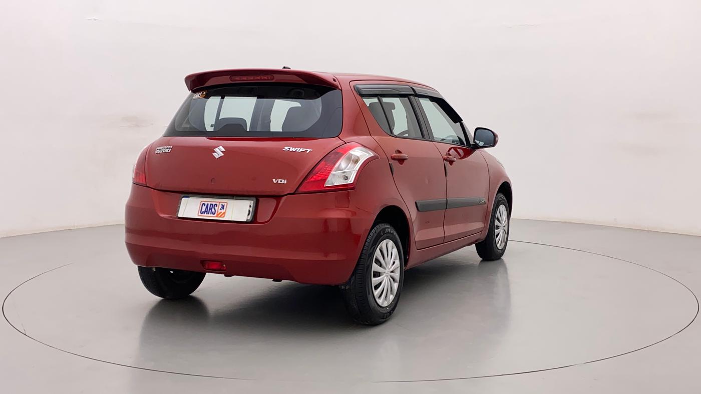 2012 Maruti Swift VDI, Diesel, Manual, 1,15,035 km, Right Back Diagonal