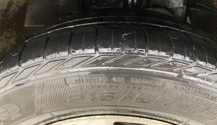 2021 Tata NEXON XZA PLUS SUNROOF PETROL, Petrol, Automatic, 40,365 km, Left Front Tyre Tread