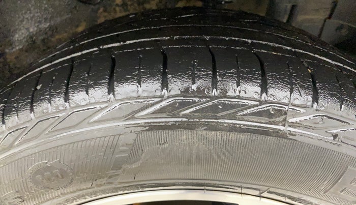 2021 Tata NEXON XZA PLUS SUNROOF PETROL, Petrol, Automatic, 40,365 km, Left Rear Tyre Tread