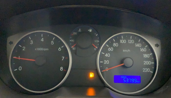 2011 Hyundai i20 MAGNA 1.2, Petrol, Manual, 53,952 km, Odometer Image