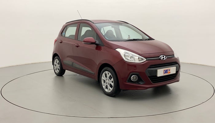 2016 Hyundai Grand i10 SPORTZ 1.2 KAPPA VTVT, Petrol, Manual, 71,688 km, Right Front Diagonal