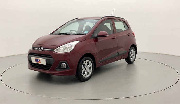 2016 Hyundai Grand i10 SPORTZ 1.2 KAPPA VTVT, Petrol, Manual, 71,688 km, Left Front Diagonal