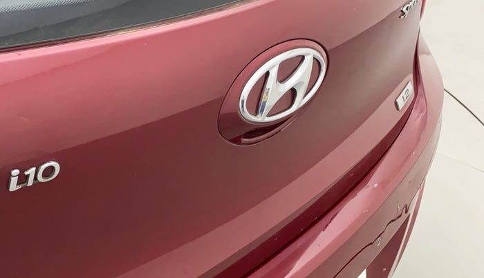 2016 Hyundai Grand i10 SPORTZ 1.2 KAPPA VTVT, Petrol, Manual, 71,688 km, Dicky (Boot door) - Slightly dented