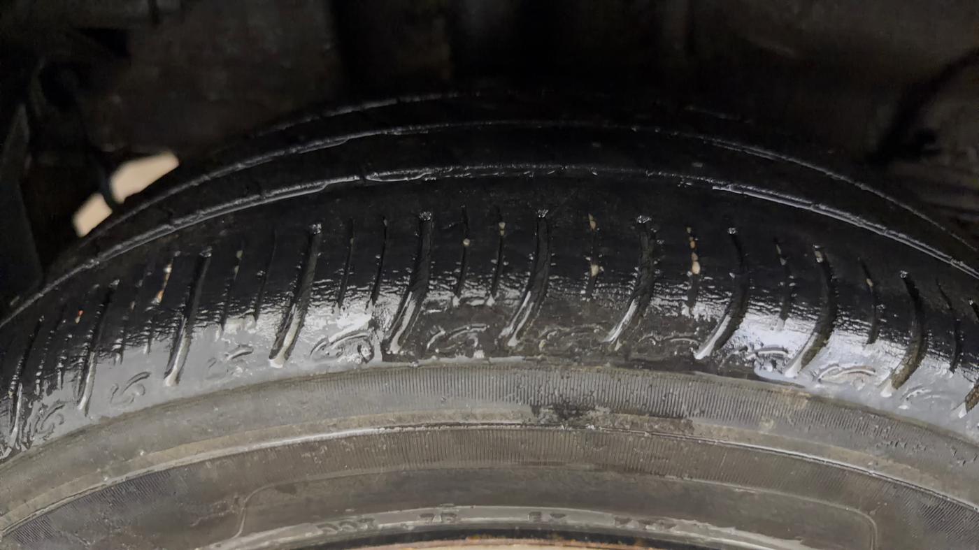 2022 Tata Tiago XT (O) PETROL, Petrol, Manual, 77,989 km, Right Rear Tyre Tread