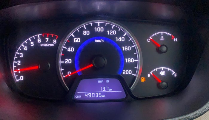 2015 Hyundai Grand i10 SPORTZ 1.2 KAPPA VTVT, Petrol, Manual, 49,022 km, Odometer Image