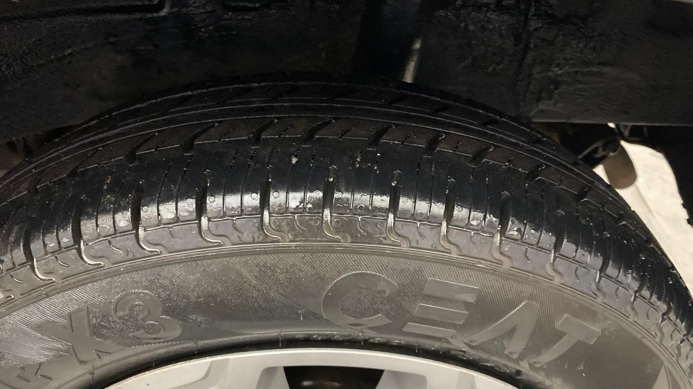 2018 Renault Kwid CLIMBER 1.0, Petrol, Manual, 58,811 km, Left Rear Tyre Tread