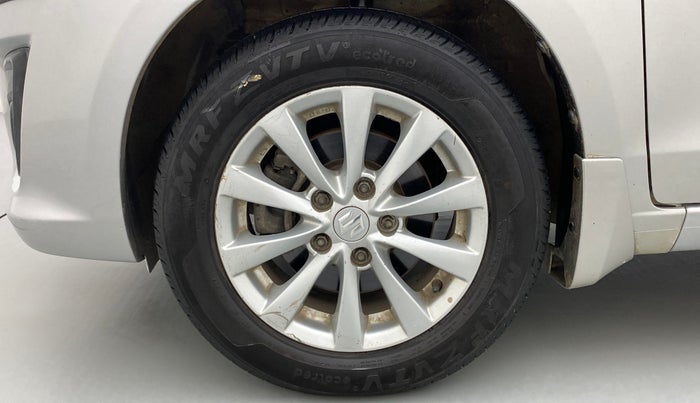 2012 Maruti Ertiga ZXI, Petrol, Manual, 71,736 km, Left Front Wheel
