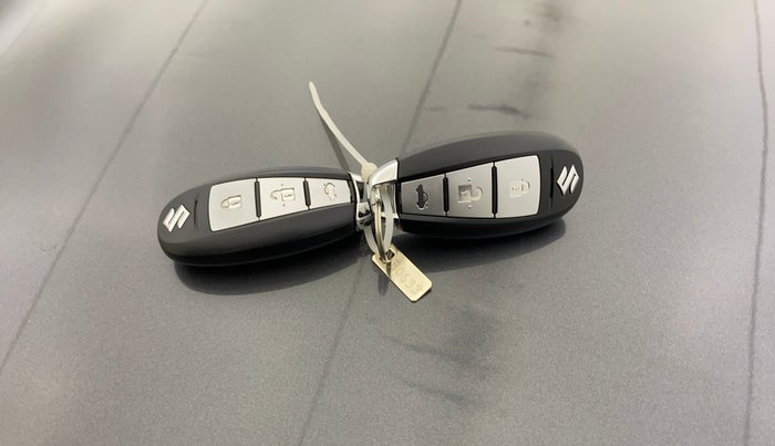 2022 Maruti Ciaz ZETA AT 1.5  SHVS PETROL, Petrol, Automatic, 19,893 km, Key Close Up