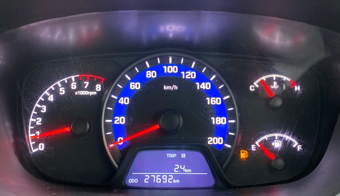 2018 Hyundai Xcent SX 1.2, Petrol, Manual, 27,692 km, Odometer Image