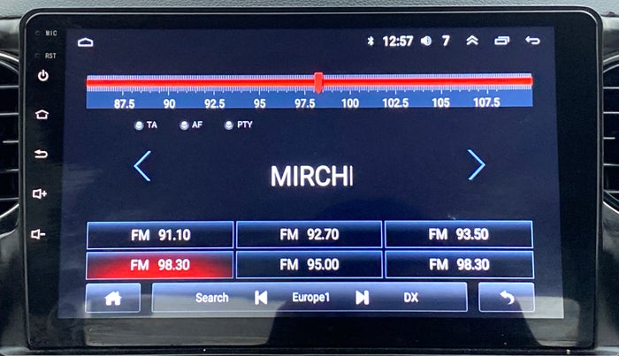 2018 Hyundai Xcent SX 1.2, Petrol, Manual, 27,692 km, Touchscreen Infotainment System