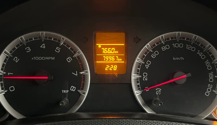 2014 Maruti Ertiga VXI, Petrol, Manual, 79,948 km, Odometer Image