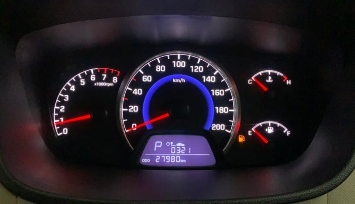 2016 Hyundai Grand i10 MAGNA AT 1.2 KAPPA VTVT, Petrol, Automatic, 27,926 km, Odometer Image
