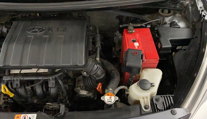 2016 Hyundai Grand i10 MAGNA AT 1.2 KAPPA VTVT, Petrol, Automatic, 27,926 km, Engine View - Left
