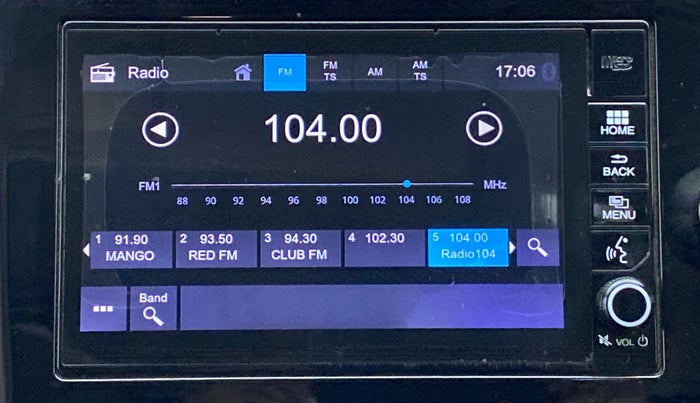 2017 Honda WR-V 1.2 i-VTEC VX MT, Petrol, Manual, 31,789 km, Infotainment System