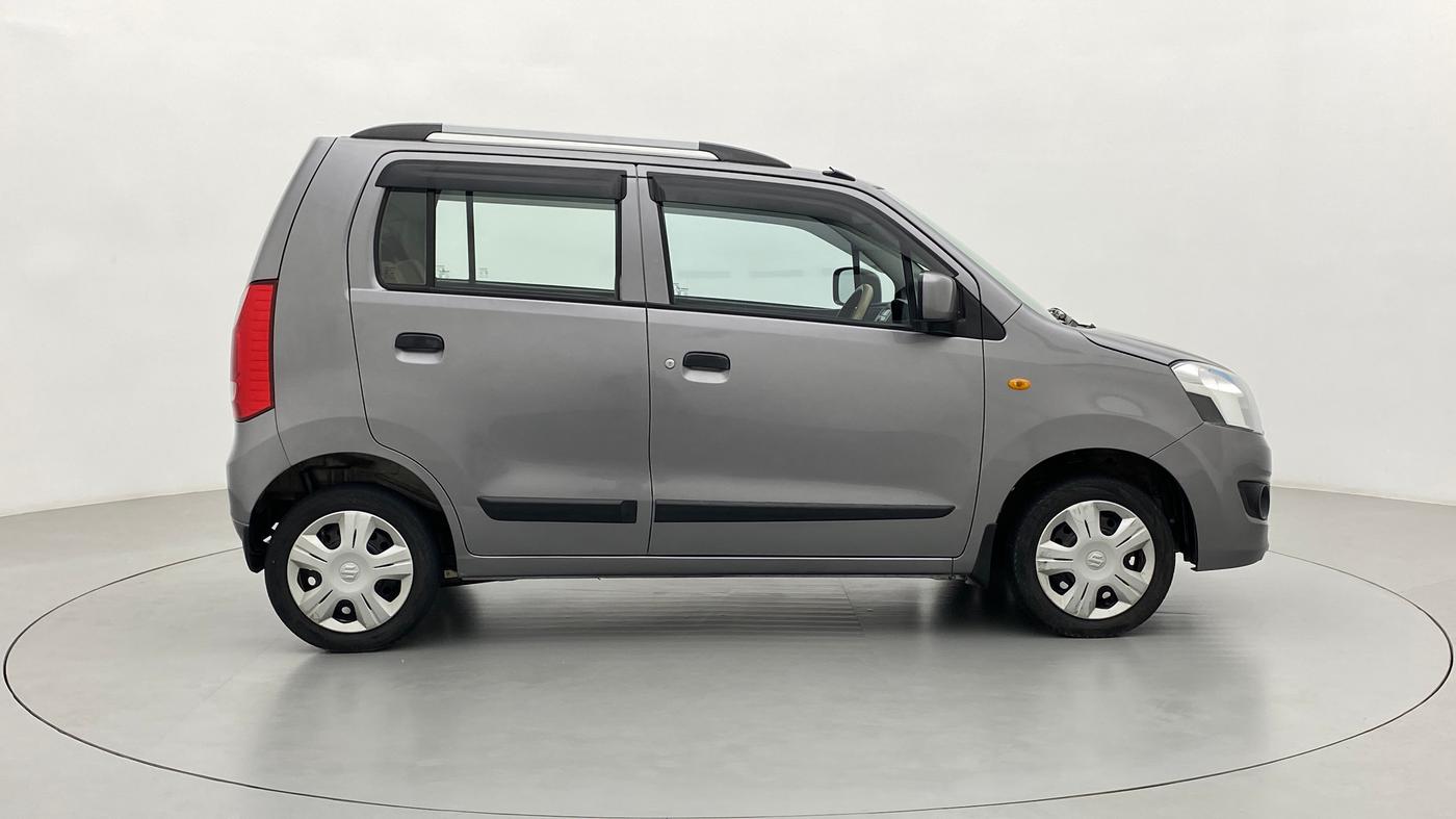 2018 Maruti Wagon R 1.0 VXI, Petrol, Manual, Right Side View