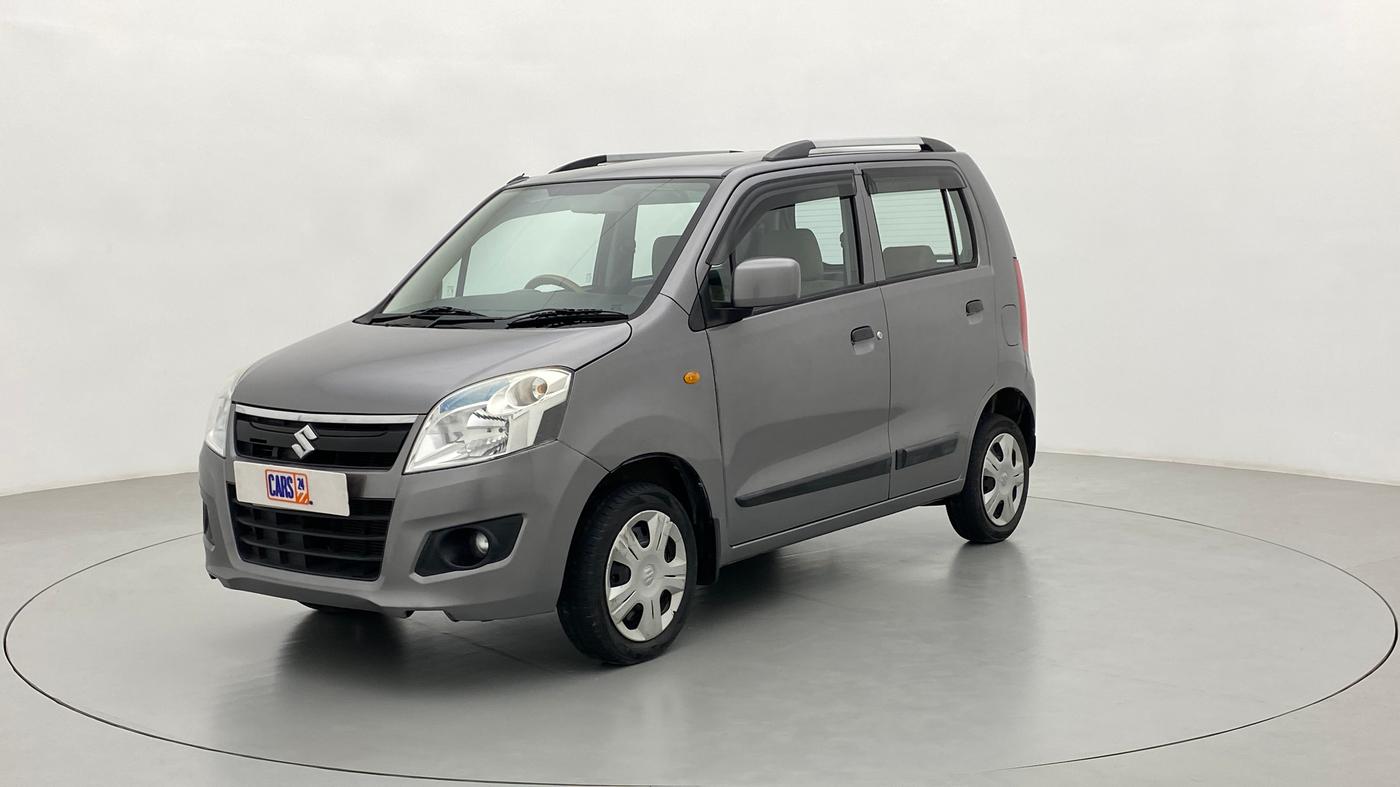 2018 Maruti Wagon R 1.0 VXI, Petrol, Manual, Left Front Diagonal