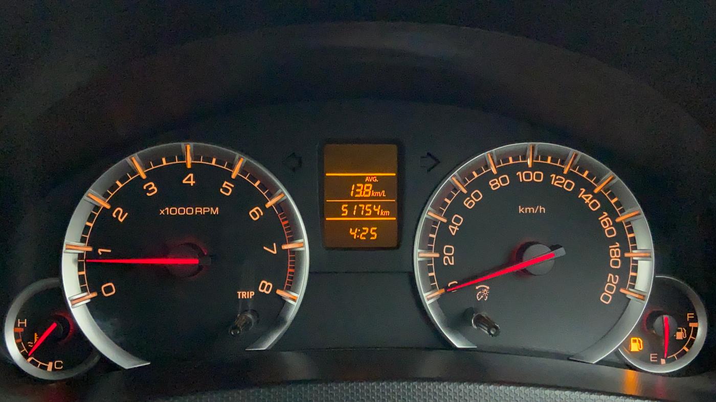 2014 Maruti Swift VXI D, Petrol, Manual, 51,936 km, Odometer Image