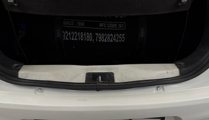 2021 Maruti Celerio ZXI PLUS, CNG, Manual, 37,983 km, Boot Inside